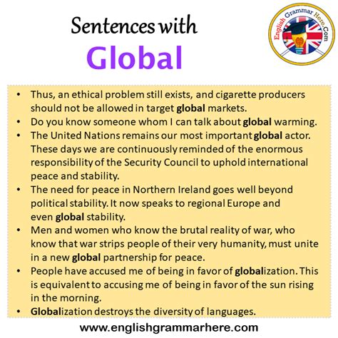 global village sentence|GLOBAL VILLAGE in a sentence .